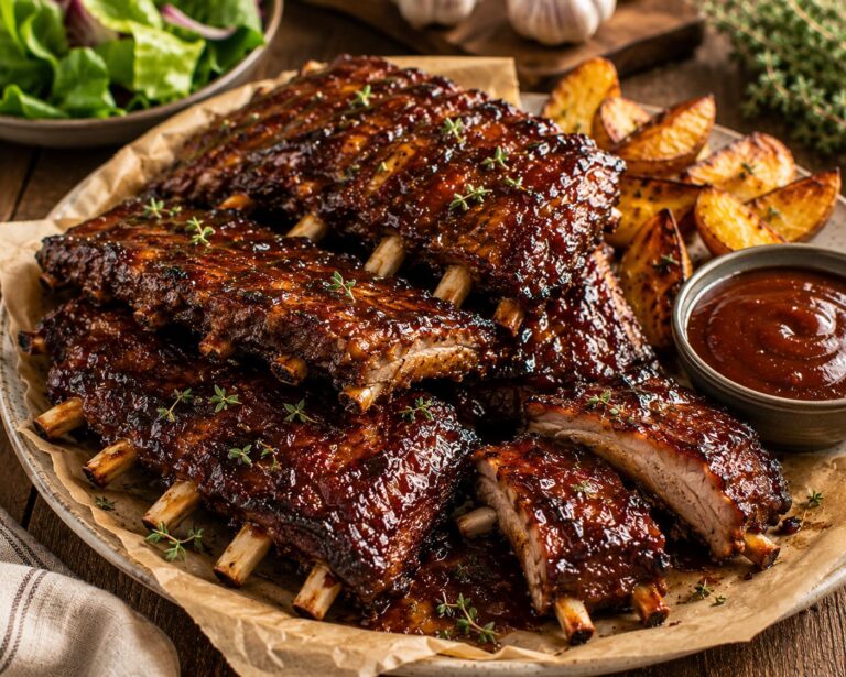 Fall-Off-The-Bone BBQ Baby Back Ribs: Oven-To-Grill Low and Slow Method