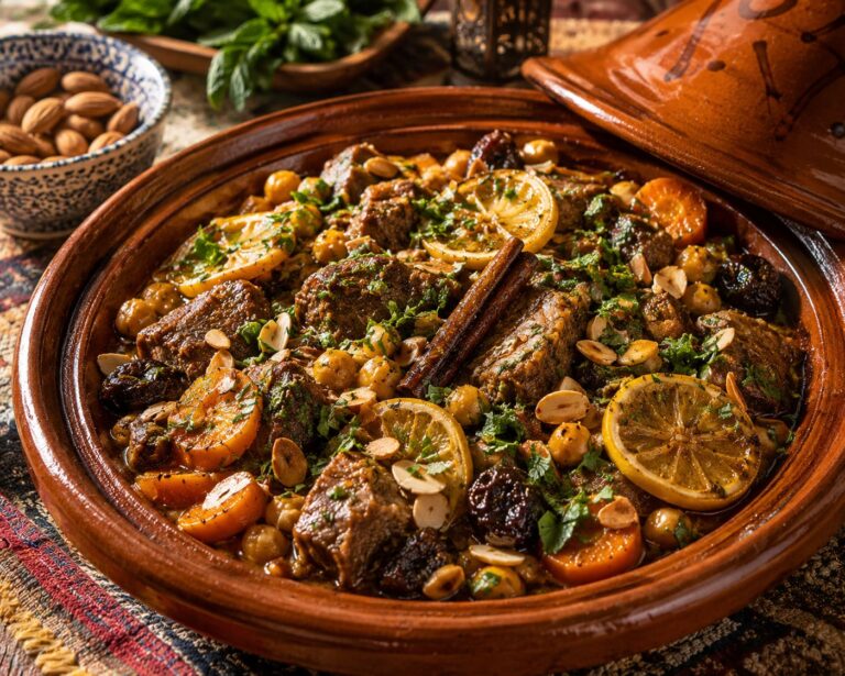 Moroccan venison tagine: Sweet prune stew