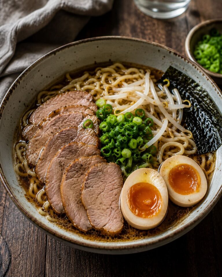 Slow-Simmered Chicken and Pork Ramen: The Ultimate Japanese Comfort Bowl