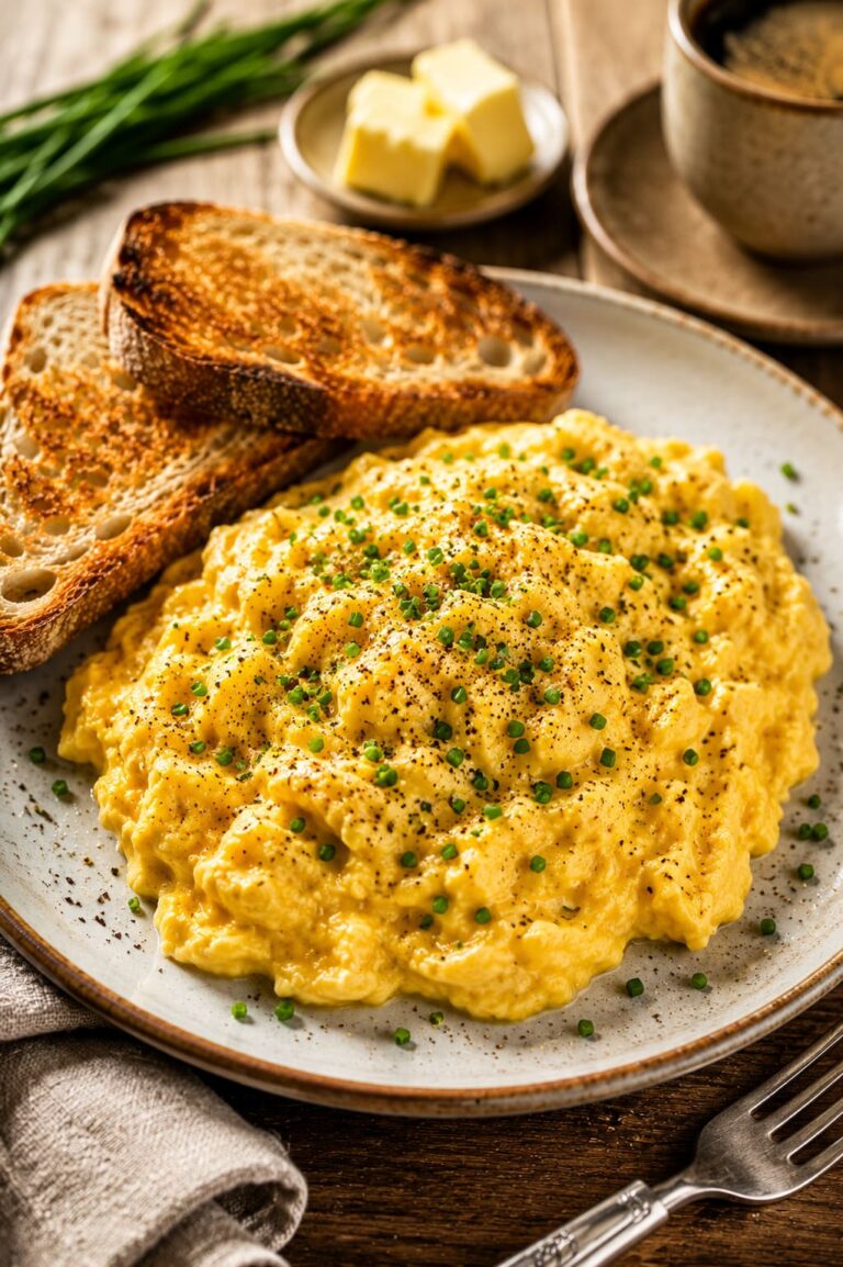 Velvet scrambled eggs recipe: Creamy chef style breakfast skillet Velvet scrambled eggs recipe: Creamy chef style breakfast skillet