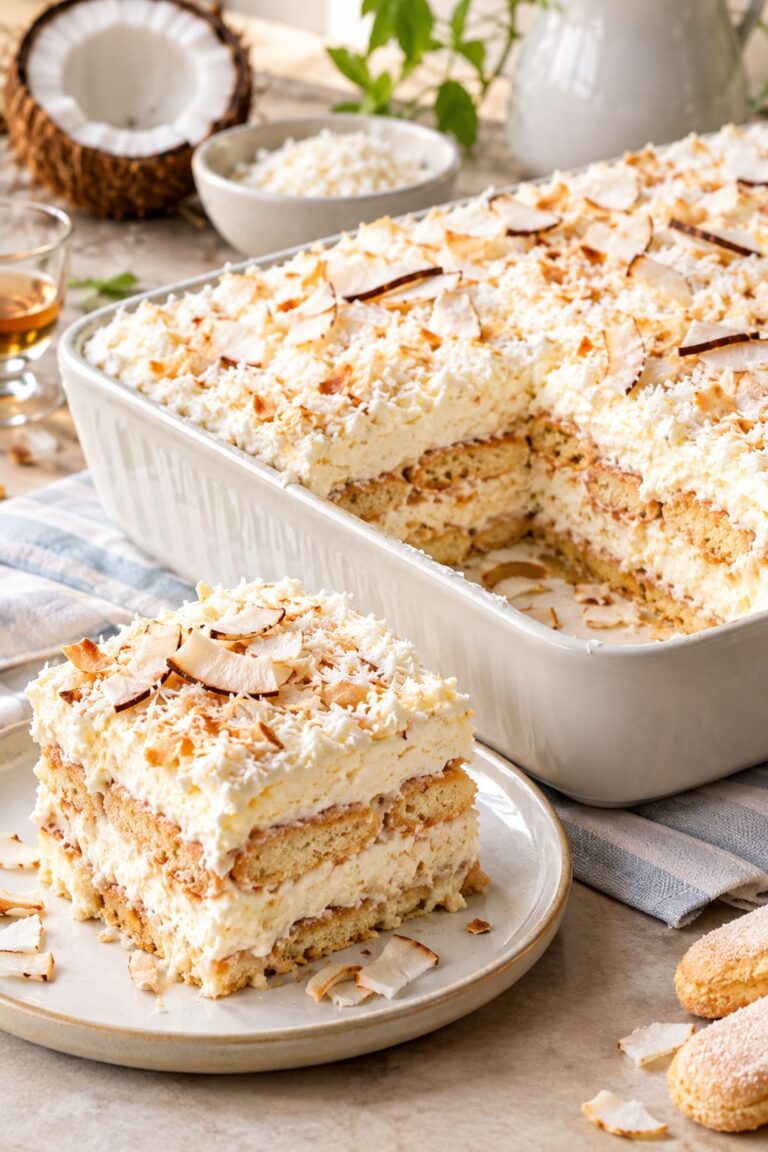 Elite Coconut Almond Tiramisu with Velvet Mascarpone Cushion and Crisp Biscuit Armor Sheets Elite Coconut Almond Tiramisu with Velvet Mascarpone Cushion and Crisp Biscuit Armor Sheets