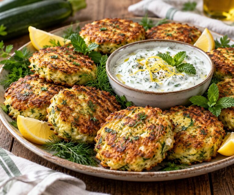 Elite Artisan Crispy Zucchini Frikadellen with Grated Summer Mattress, Creamy Feta Cushion and Blistered Golden Crust Armor Elite Artisan Crispy Zucchini Frikadellen with Grated Summer Mattress, Creamy Feta Cushion and Blistered Golden Crust Armor