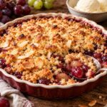 Elite Artisan Grape Crumble with Molten Vineyard Mattress, Velvet Port Wine Cushion and Shattering Almond Armor