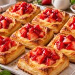 Elite Artisan Strawberry Plunder with Laminated Puff Mattress, Vanilla Custard Cushion and Ruby Glaze Armor