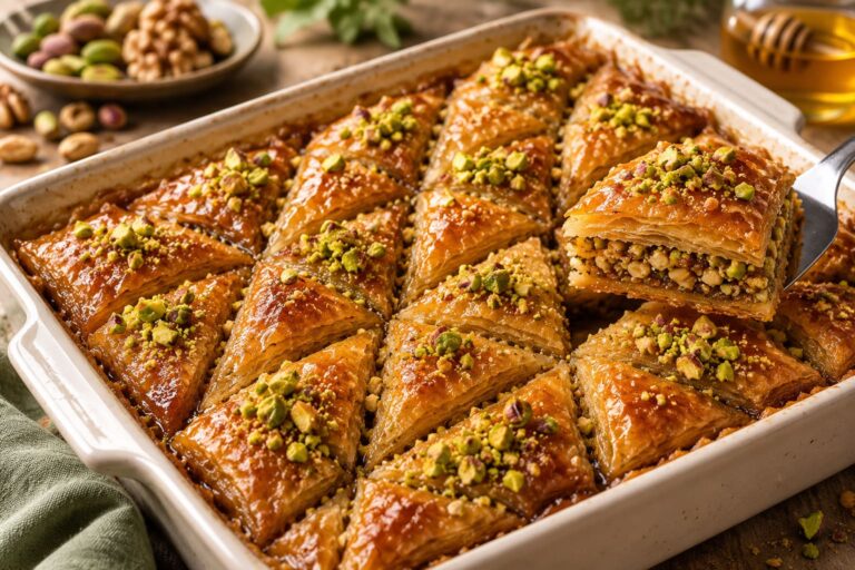 Elite Artisan Turkish Baklava with Shattering Filo Chassis, Spiced Three-Nut Mattress and Honey-Lacquer Armor Elite Artisan Turkish Baklava with Shattering Filo Chassis, Spiced Three-Nut Mattress and Honey-Lacquer Armor