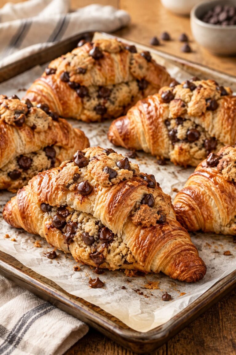 Elite Parisian Crookies with Shatteringly Crispy Laminated Pastry Armor and Fudgy Chocolate Chip Cookie Mattress Elite Parisian Crookies with Shatteringly Crispy Laminated Pastry Armor and Fudgy Chocolate Chip Cookie Mattress